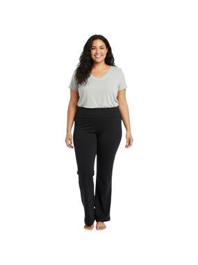 Victoria’s Secret Size 16 Black Flare Bootcut Yoga Pants